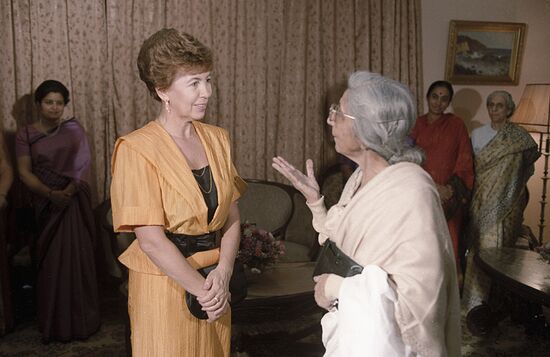 Mikhail Gorbachev's visit to India