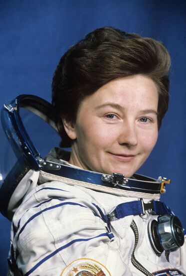Cosmonaut-researcher Ivanova