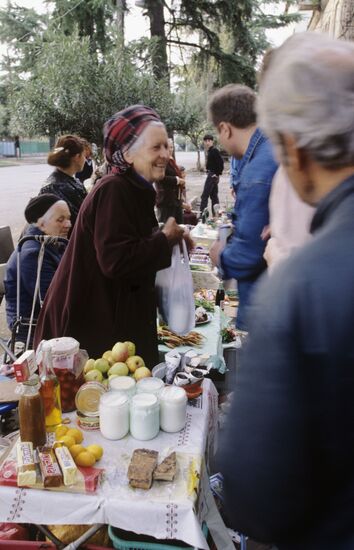 Market in Sukhumi