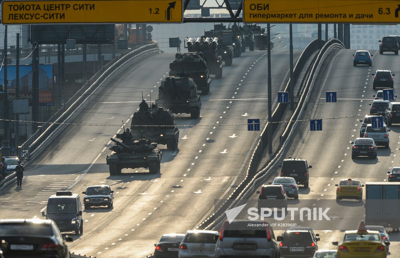 Preparations for Victory Parade in Moscow
