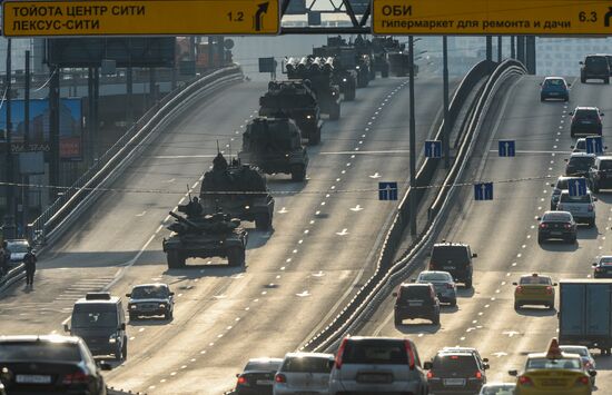 Preparations for Victory Parade in Moscow