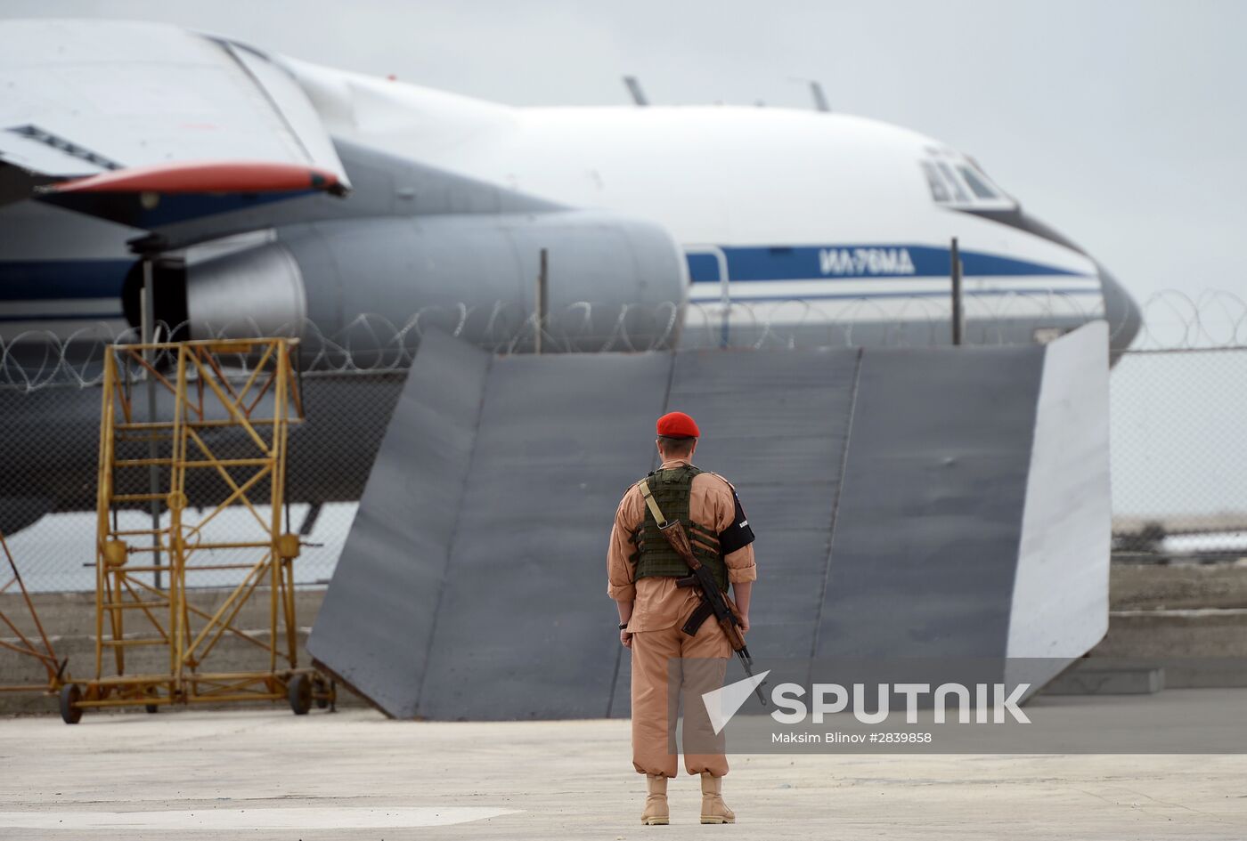 Hmeimim airbase in Syria