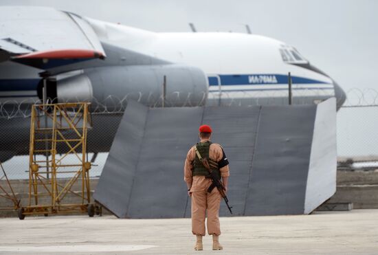 Hmeimim airbase in Syria