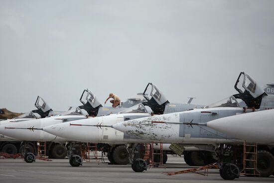 Khmeimim airbase in Syria