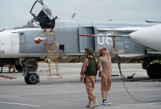 Khmeimim airbase in Syria