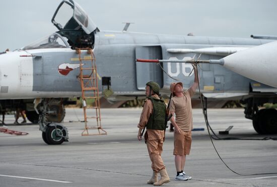 Khmeimim airbase in Syria