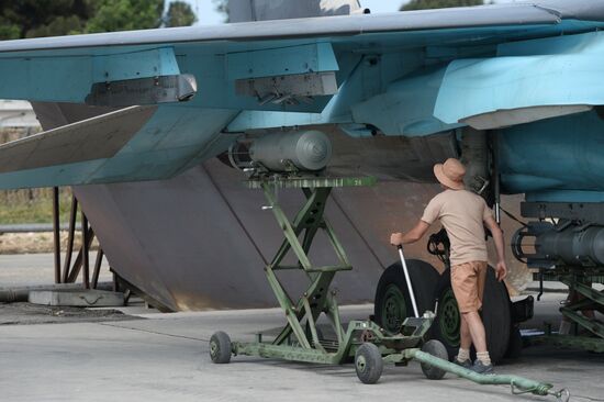 Khmeimim airbase in Syria