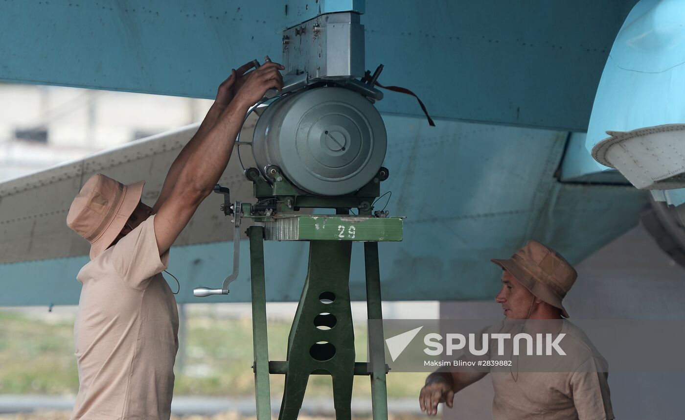 Khmeimim airbase in Syria