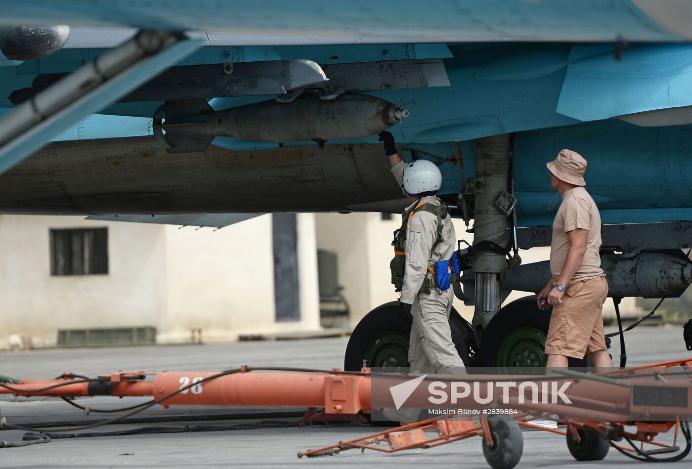 Hmeimim airbase in Syria