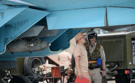 Khmeimim airbase in Syria