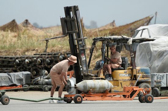 Khmeimim airbase in Syria
