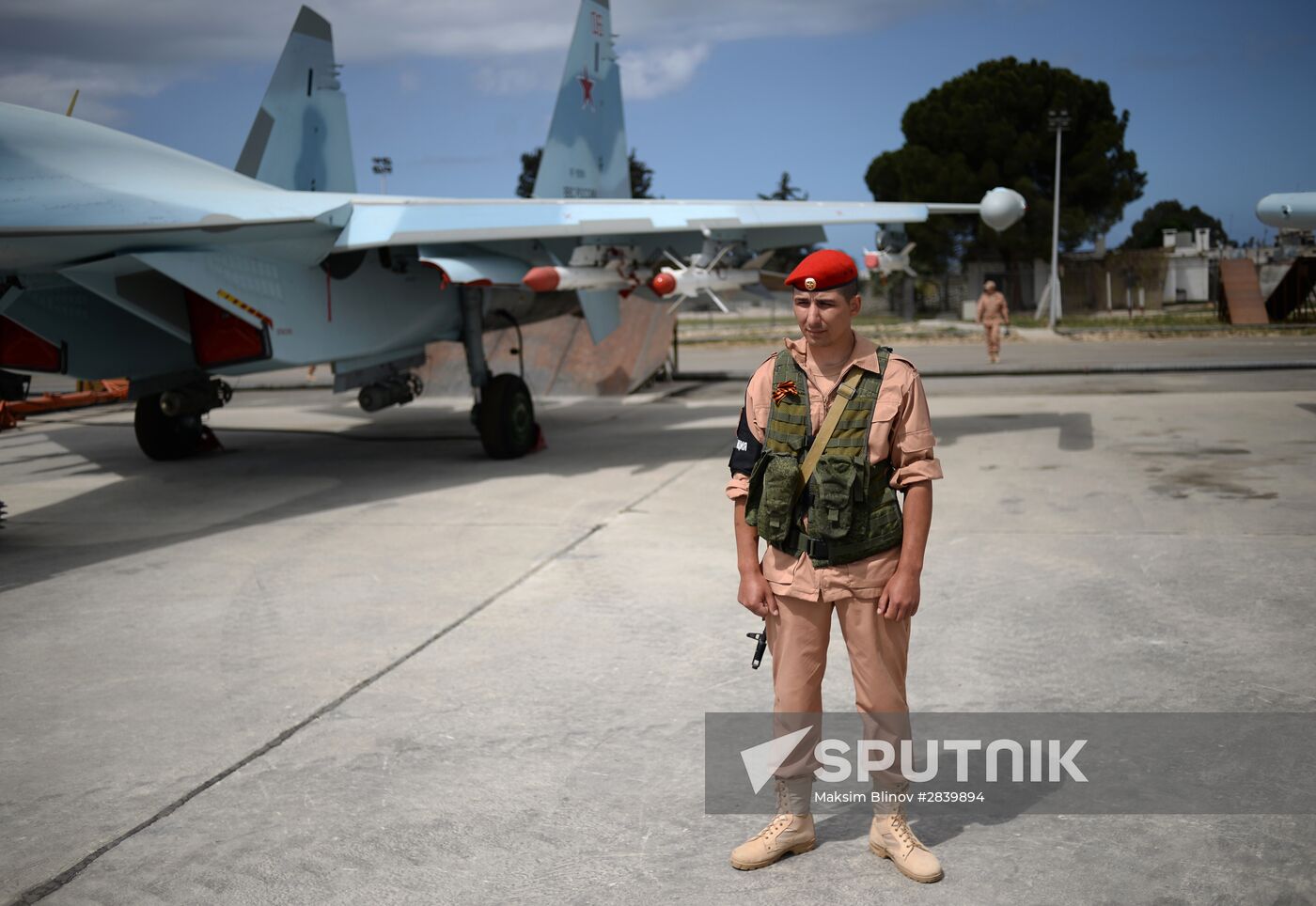 Hmeimim airbase in Syria