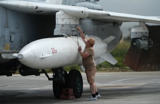 Hmeimim airbase in Syria