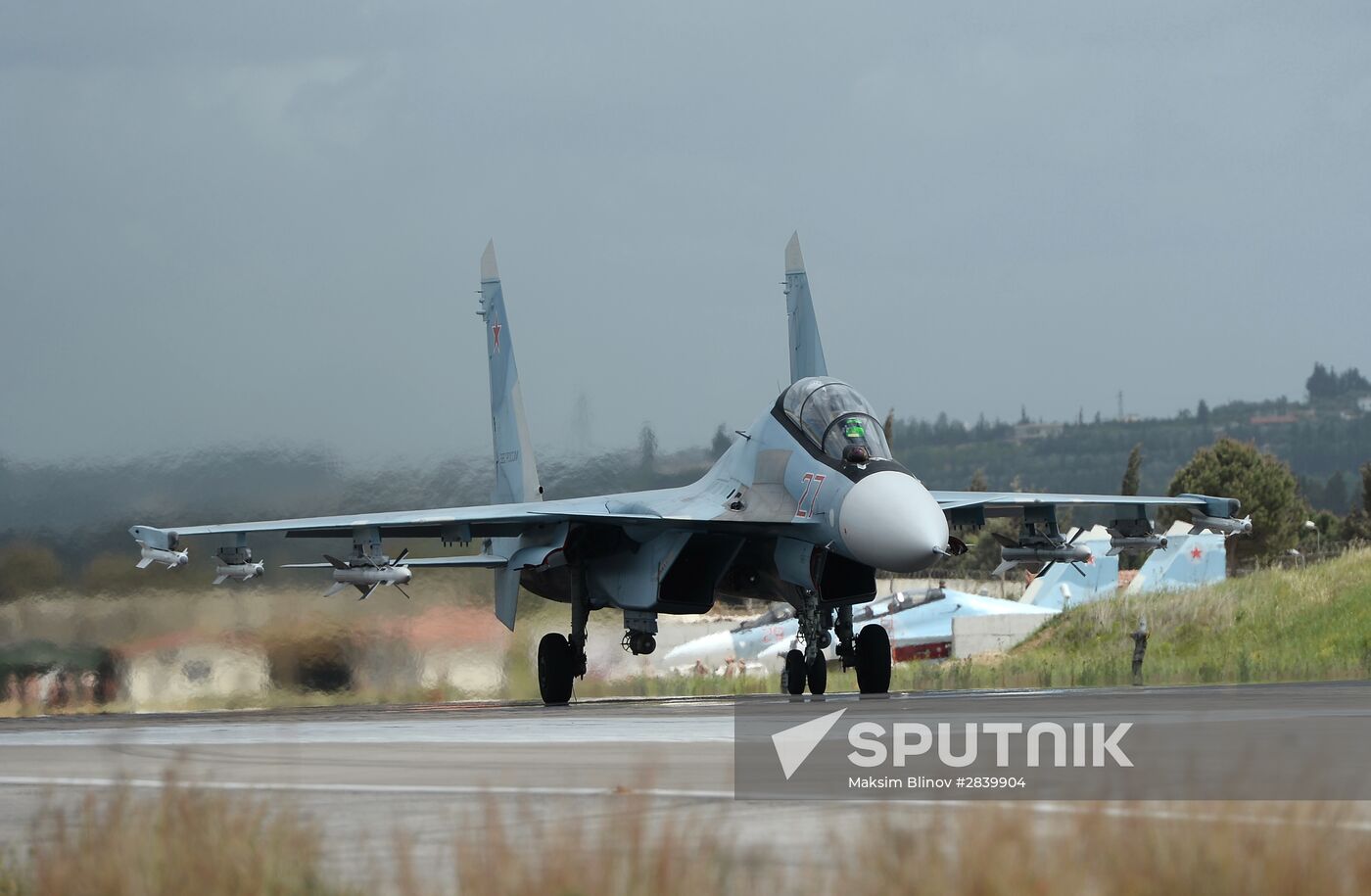 Hmeimim airbase in Syria