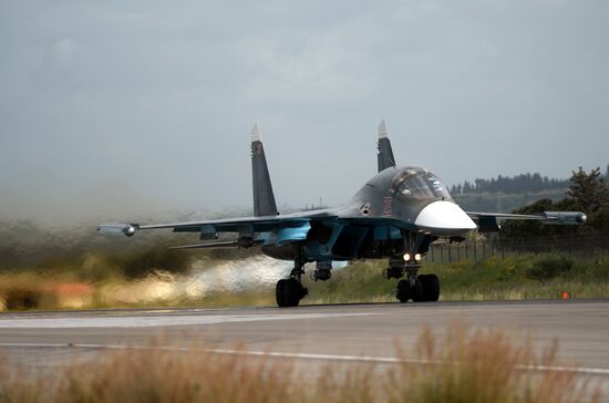 Hmeimim airbase in Syria