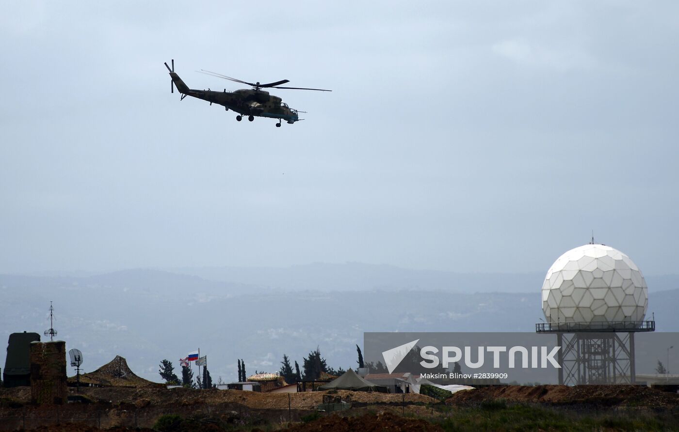 Hmeimim airbase in Syria