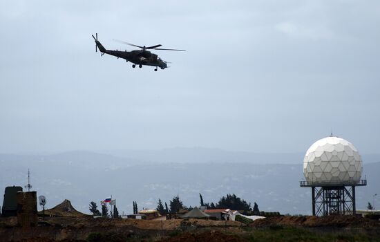 Hmeimim airbase in Syria