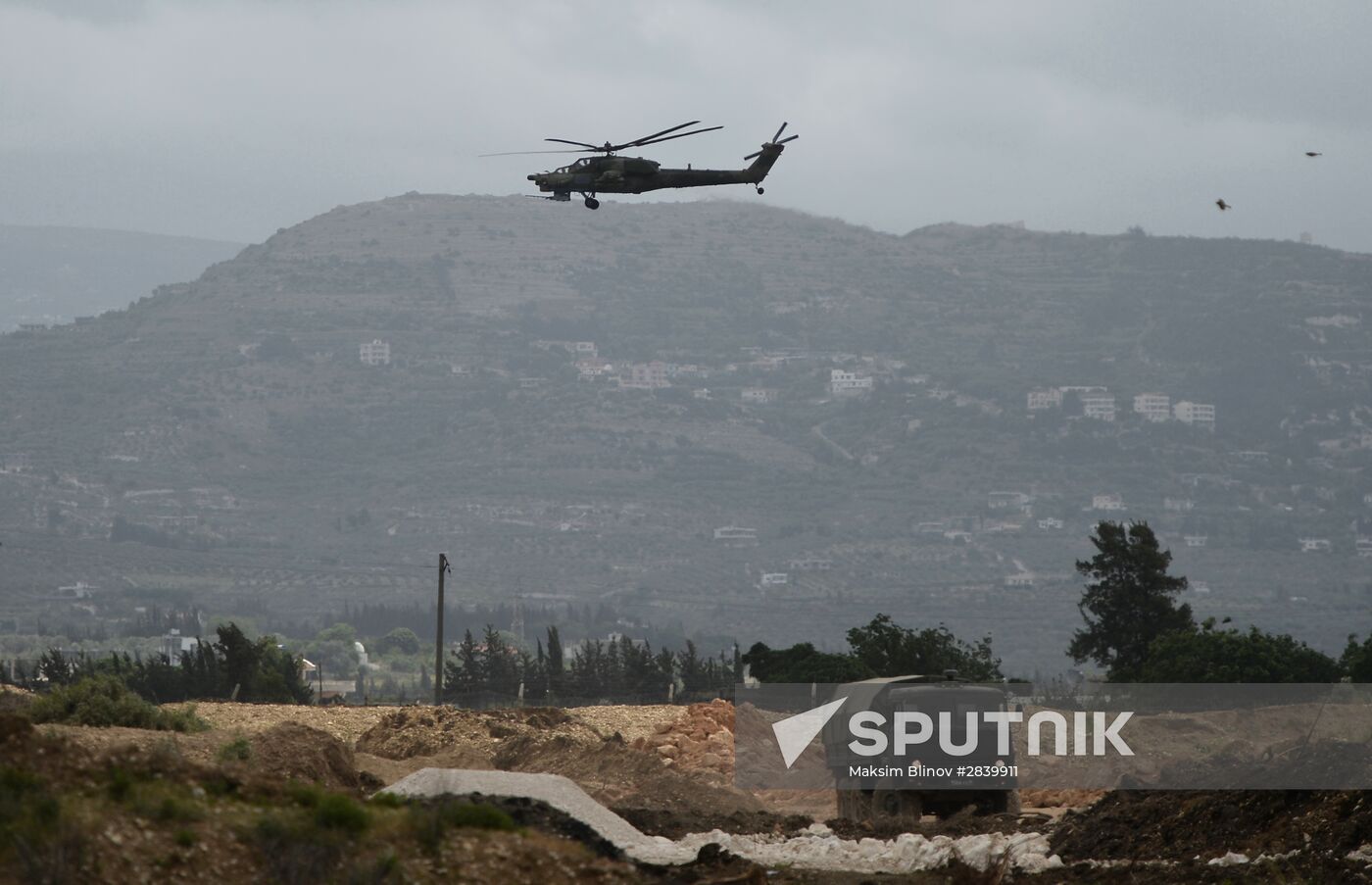 Hmeimim airbase in Syria