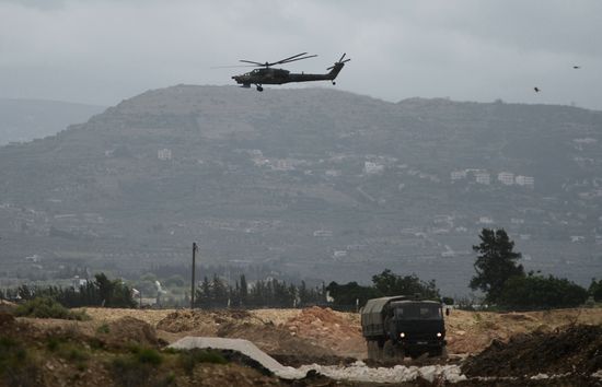 Hmeimim airbase in Syria
