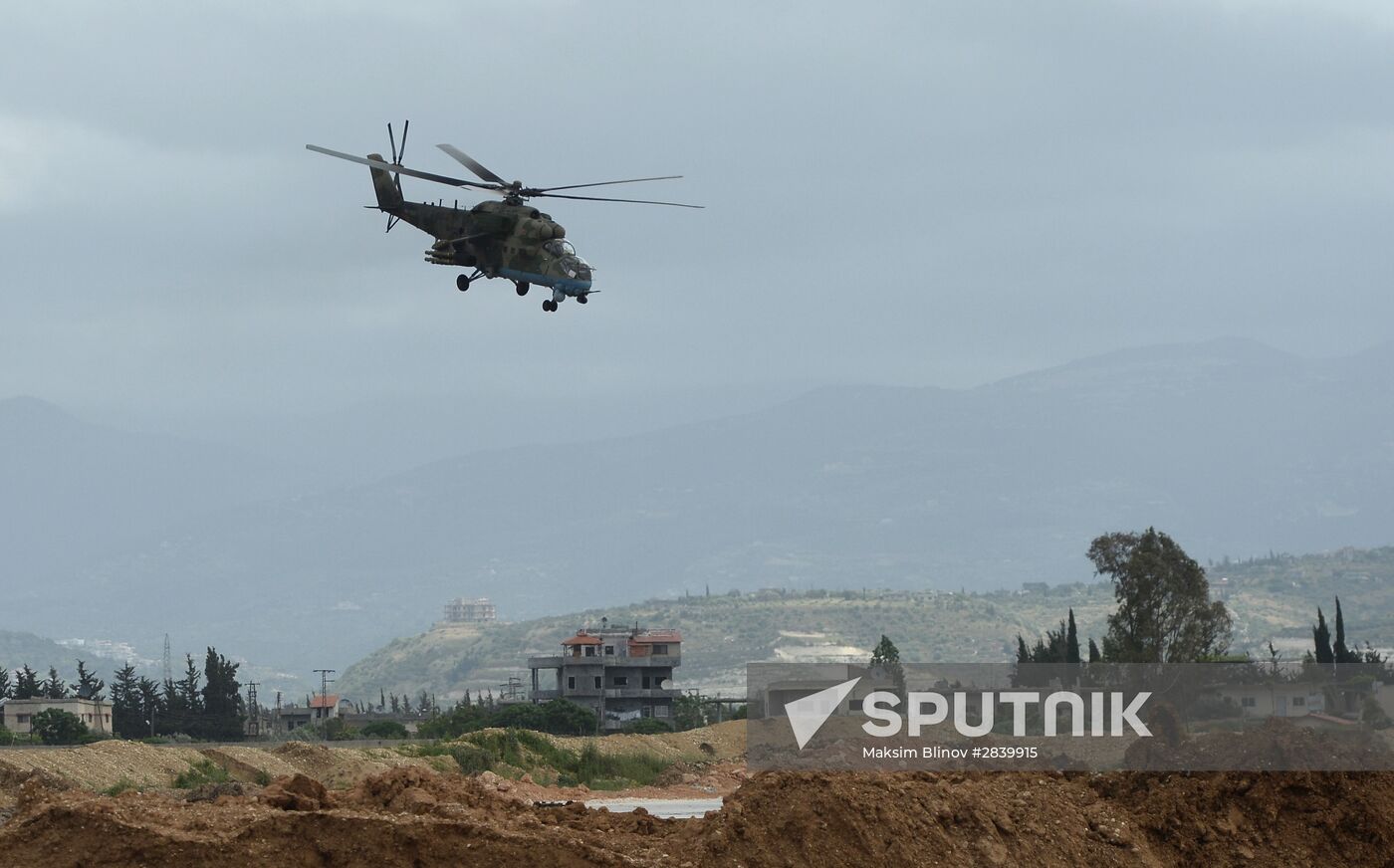 Hmeimim airbase in Syria
