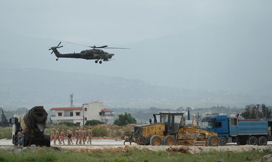 Hmeimim airbase in Syria