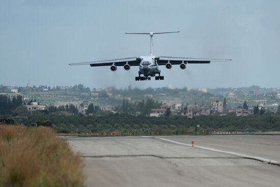 Hmeimim airbase in Syria