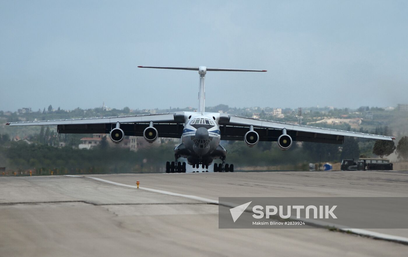 Hmeimim airbase in Syria