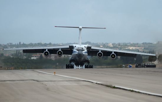 Hmeimim airbase in Syria