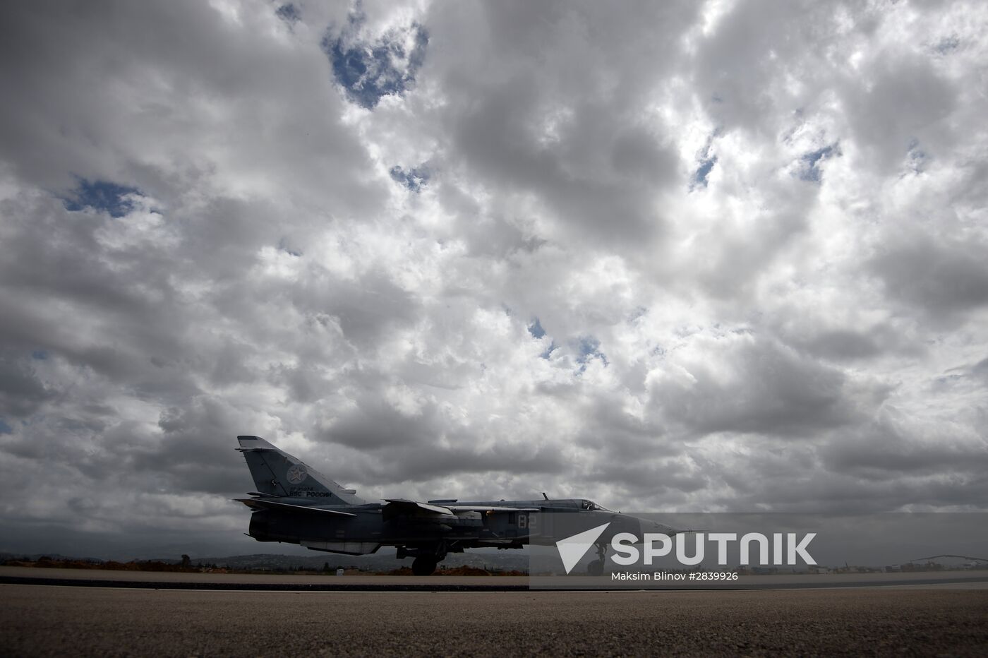 Hmeimim airbase in Syria
