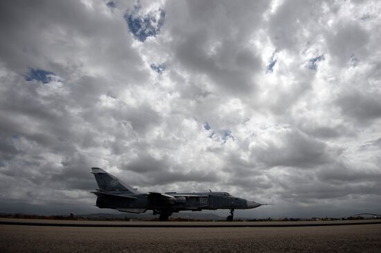 Hmeimim airbase in Syria