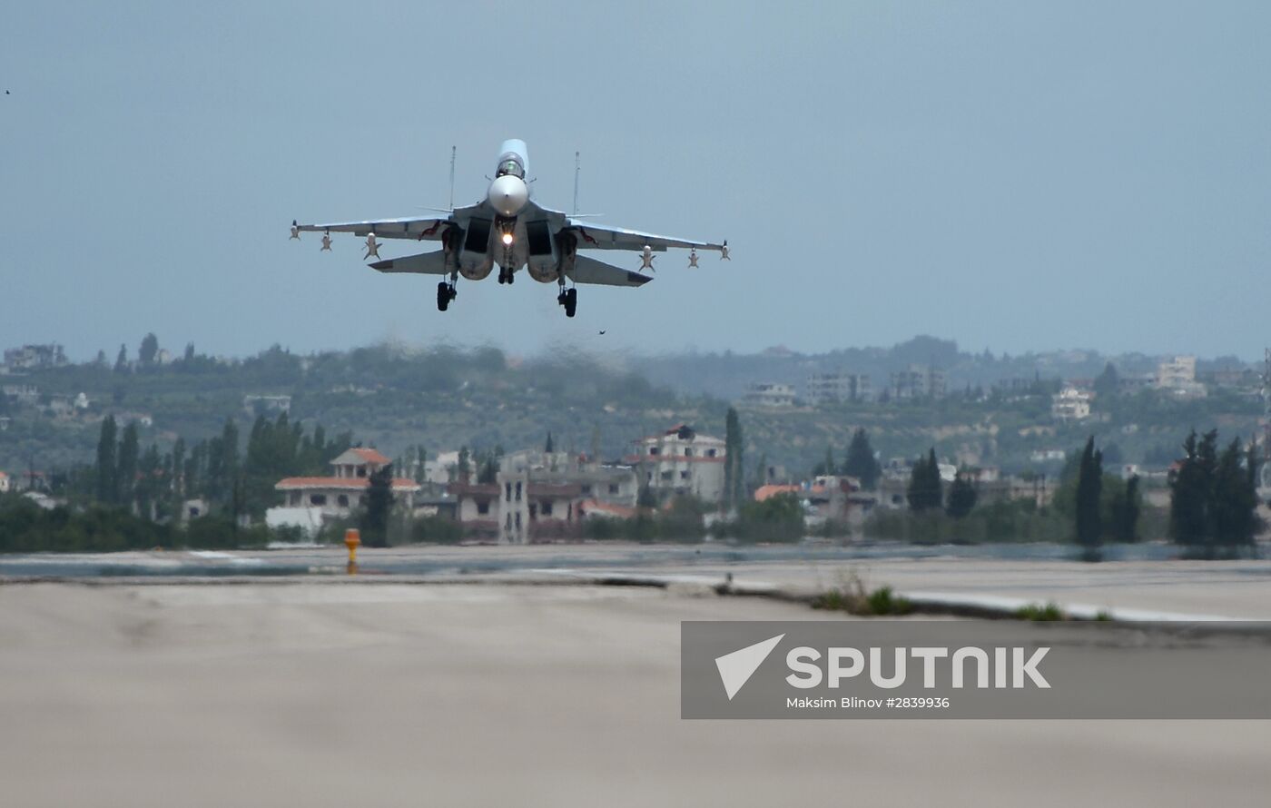 Hmeimim airbase in Syria