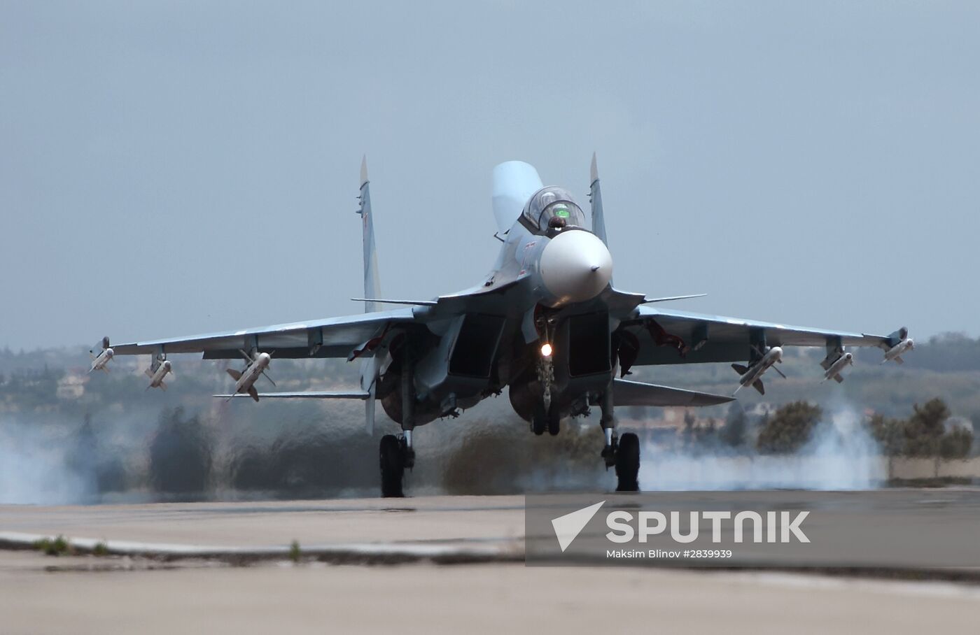 Hmeimim airbase in Syria