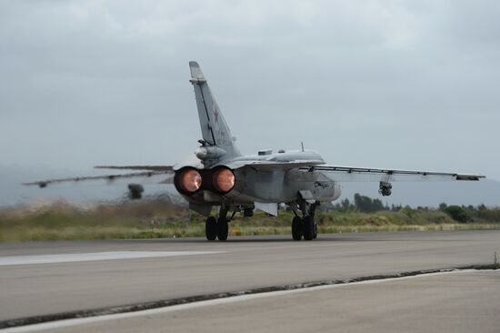 Hmeimim airbase in Syria