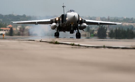Hmeimim airbase in Syria
