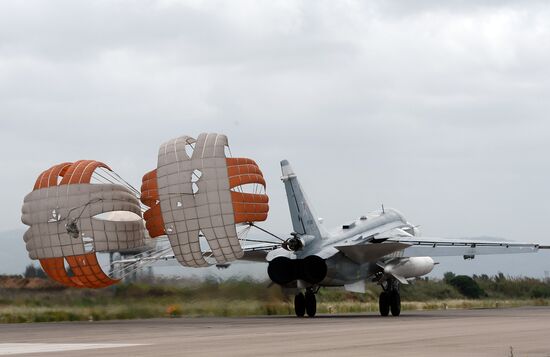Hmeimim airbase in Syria