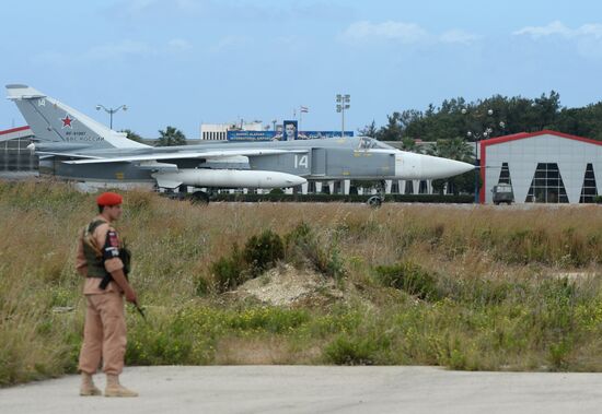 Hmeimim airbase in Syria