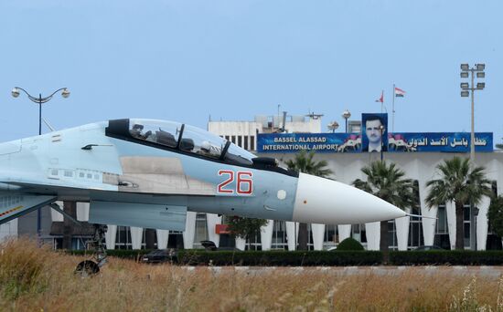 Hmeimim airbase in Syria