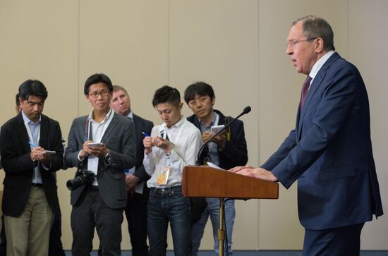 President Putin meets with Japan's Prime Minister Shinzo Abe