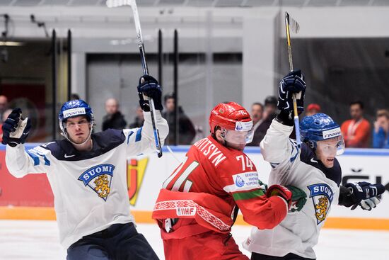 2016 IIHF World Ice Hockey Championship. Finland vs. Belarus