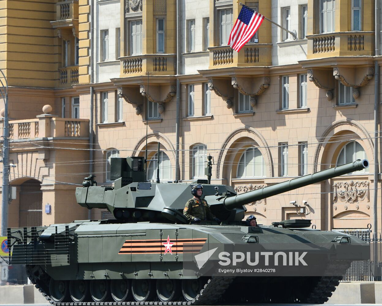 Final rehearsal of parade marking 71st anniversary of Victory in Great Patriotic War
