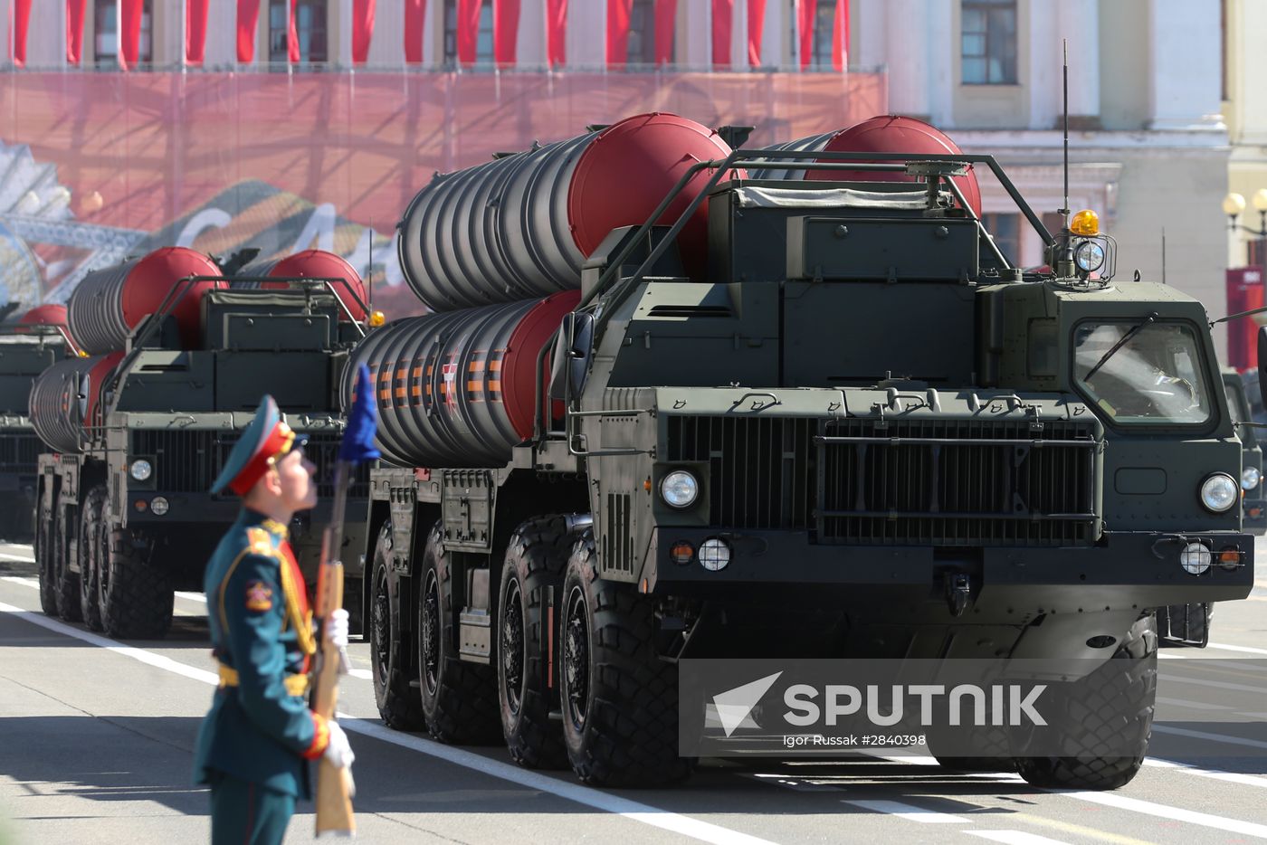 Final practice of Victory parade in Russian cities