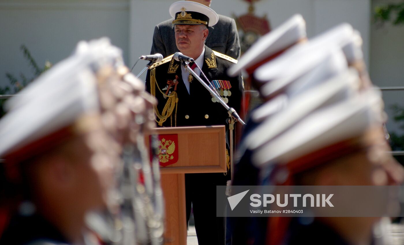 Final practice of Victory parade in Russian cities
