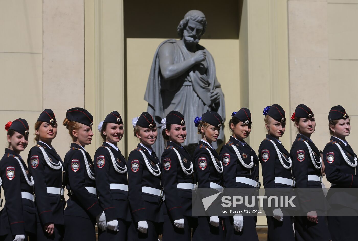 Final practice of Victory parade in Russian cities