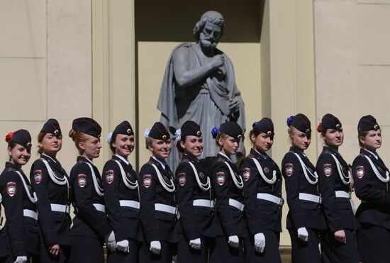 Final practice of Victory parade in Russian cities