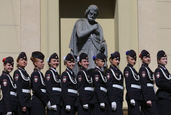 Final practice of Victory parade in Russian cities