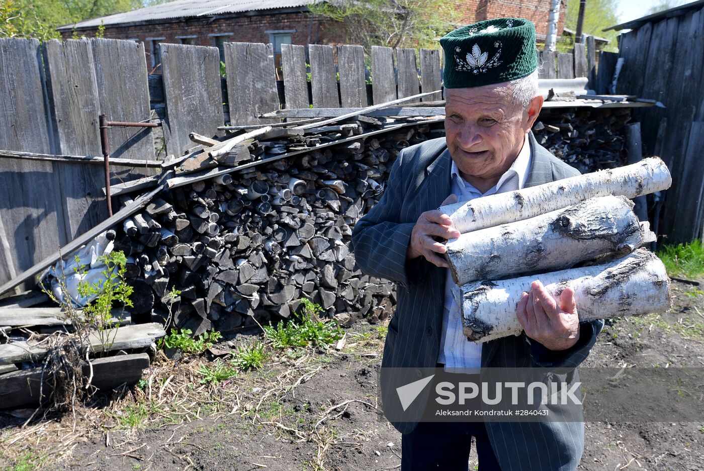 WWII veteran Suganat Yakupov of Chelyabinsk Region