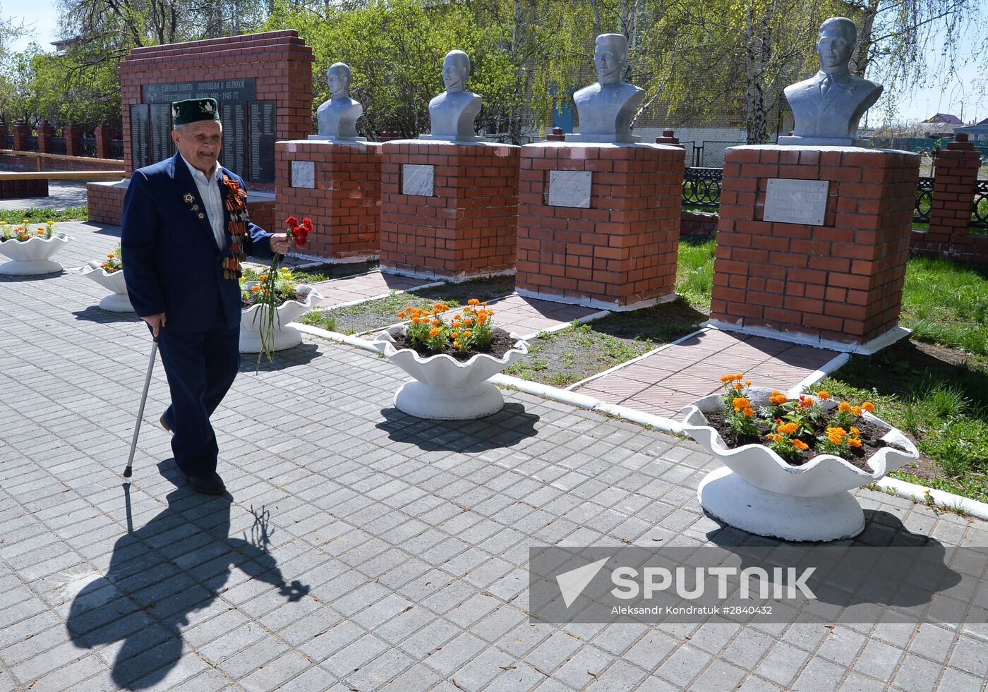 WWII veteran Suganat Yakupov of Chelyabinsk Region