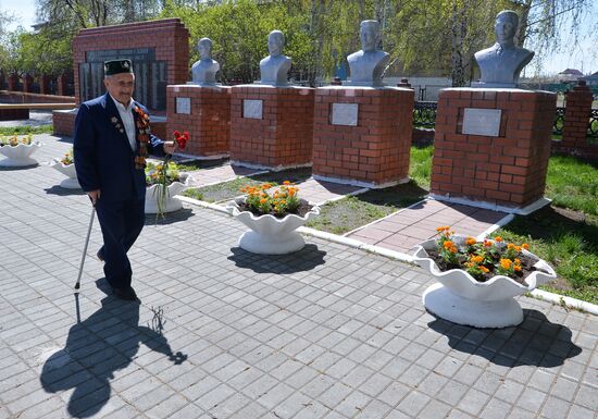 WWII veteran Suganat Yakupov of Chelyabinsk Region
