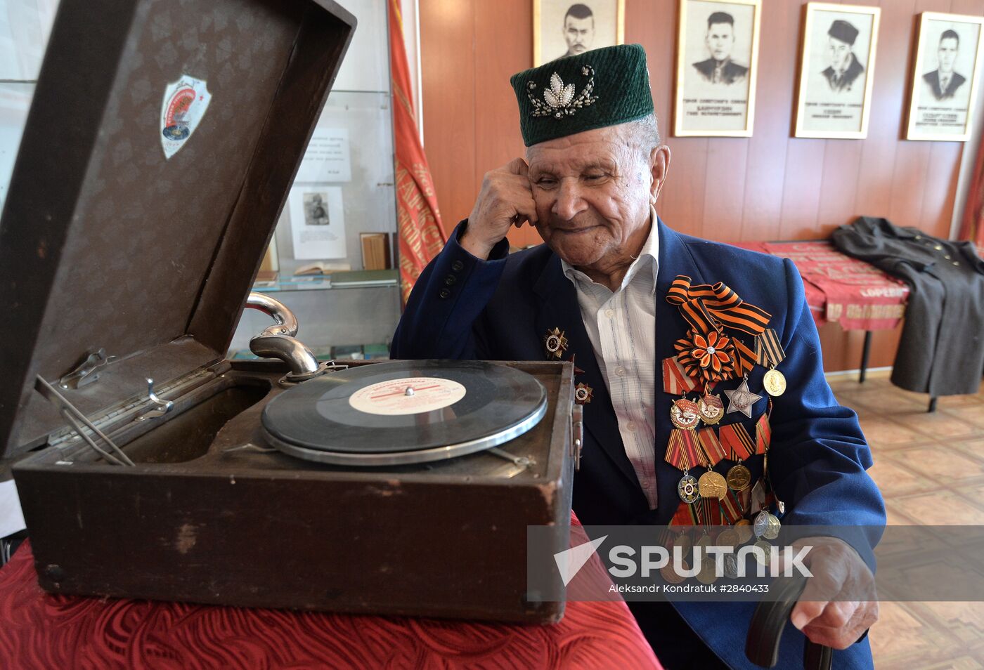 WWII veteran Suganat Yakupov of Chelyabinsk Region