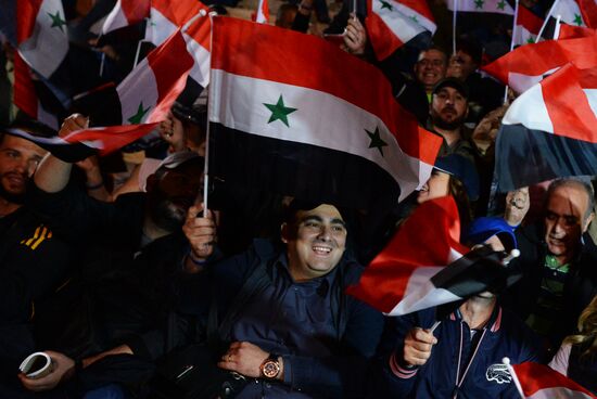 Concert in Palmyra in memoriam of Syria independence fighters